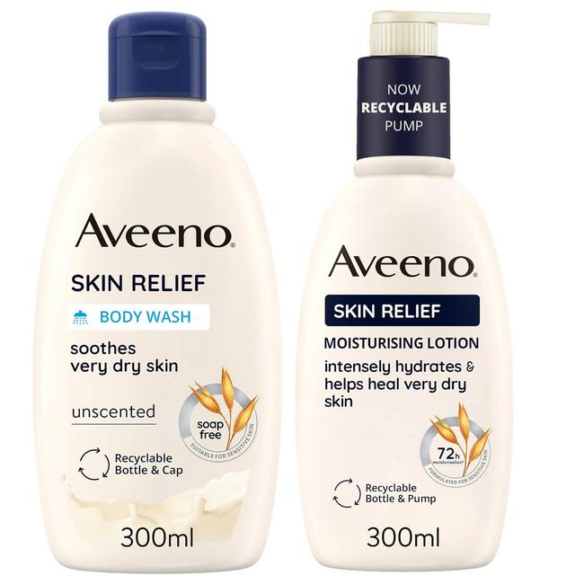 Aveeno Skin Relief Wash and Lotion Duo on Productcaster.