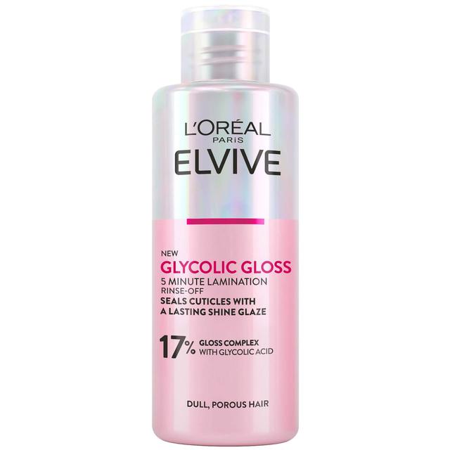 L'Oréal Paris Elvive Glycolic Gloss Rinse-Off 5 minute Lamination Treatment for Dull Hair 150ml on Productcaster.