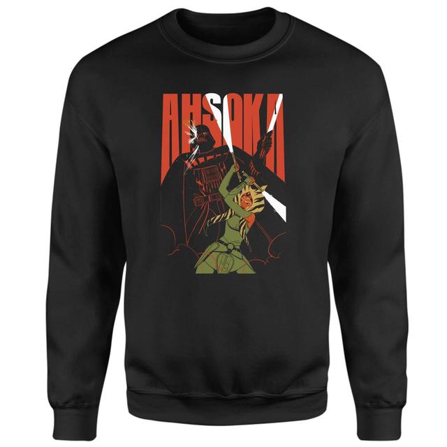 Ahsoka Ahsoka Vs Vader Sweatshirt - Black - XXL - Black on Productcaster.