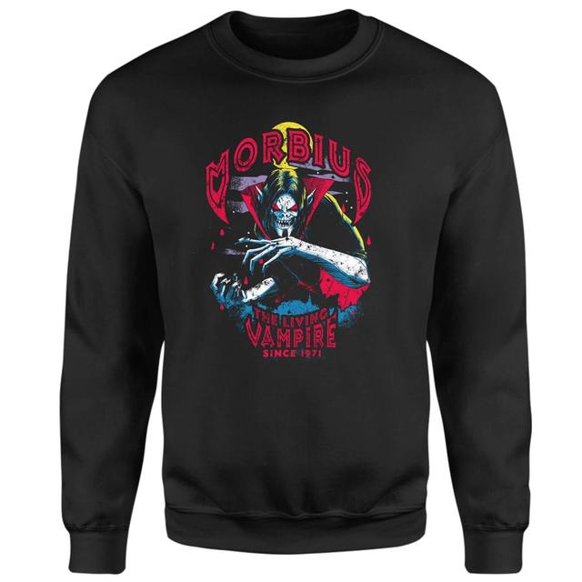 Strange Tales Morbius Since 1971 Jumper - Black - XXL - Black on Productcaster.