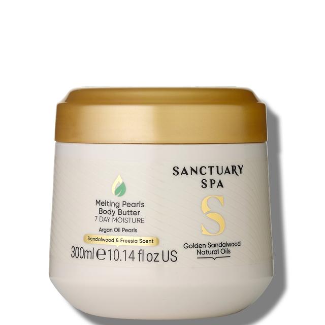 Sanctuary Spa Golden Sandalwood Melting Pearls Body Butter 300ml on Productcaster.