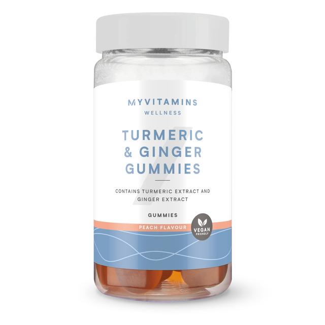 Kurkuma és Gyömbér Gumicukor - 60gummies - Peach on Productcaster.