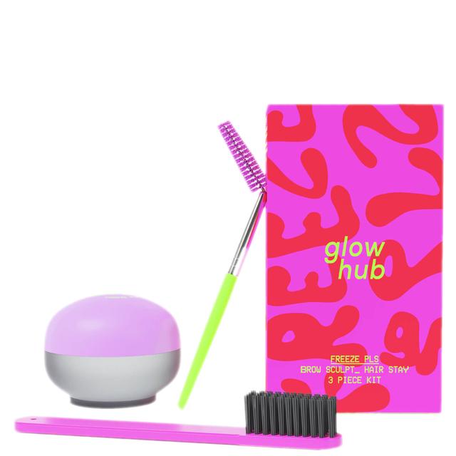 Glow Hub Freeze Pls Brow Wax with Brush and Spoolie on Productcaster.