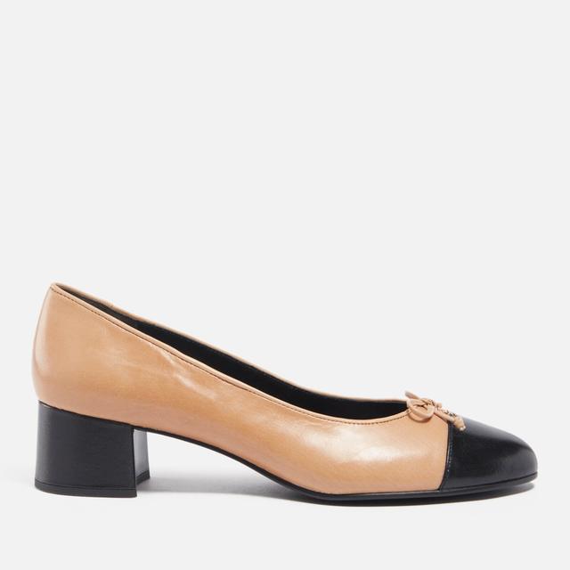 Tory Burch Women's Two-Tone Leather Heeled Pumps - UK 8 on Productcaster.