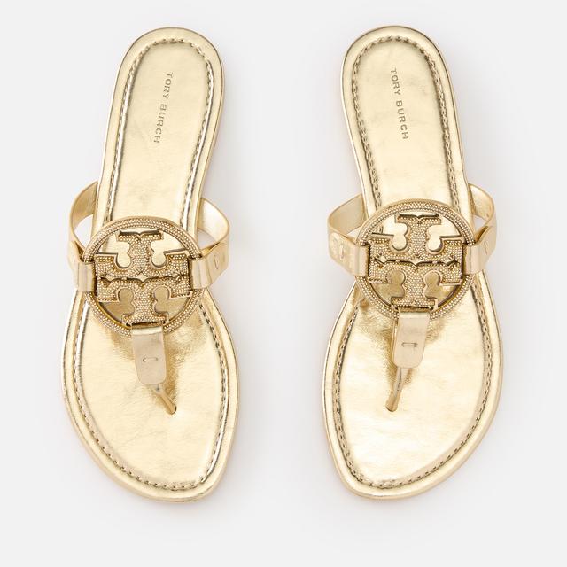 Tory Burch Women's Miller Embellished Leather Sandals - UK 7 on Productcaster.