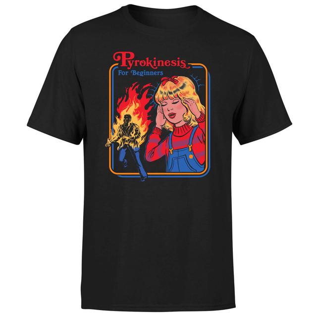 Pyrokinesis For Beginners Men's T-Shirt - Black - XS - Black on Productcaster.