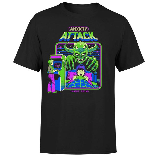 Anxiety Attack Men's T-Shirt - Black - XXL - Black on Productcaster.