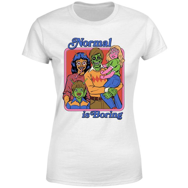 Normal Is Boring Women's T-Shirt - White - 3XL - White on Productcaster.