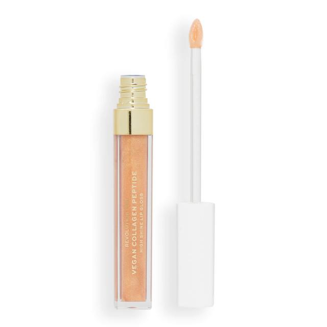 Revolution Pro Vegan Collagen Peptide High Shine Lip Gloss 4ml (Various Shades) - Chic on Productcaster.