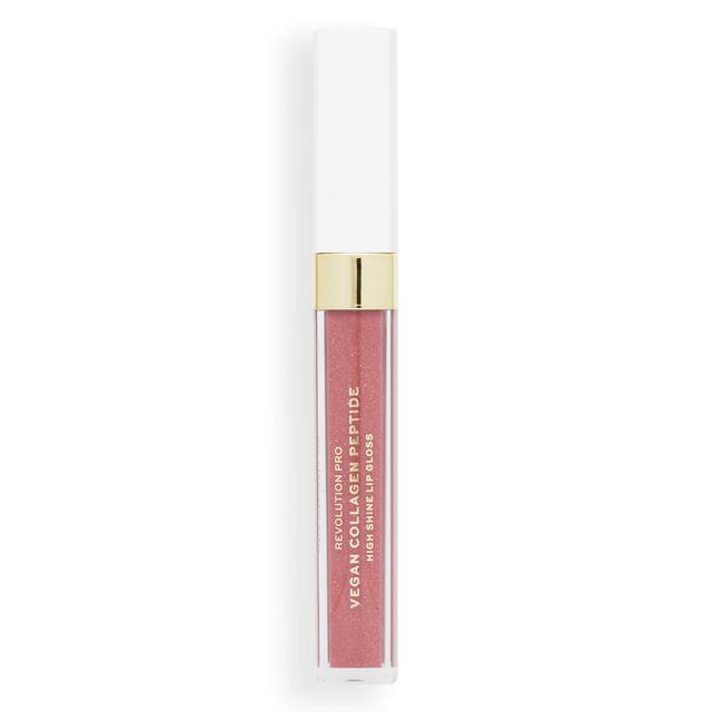 Revolution Pro Vegan Collagen Peptide High Shine Lip Gloss 4ml (Various Shades) - Stripped on Productcaster.