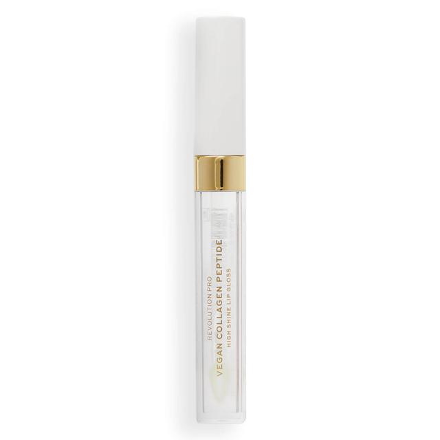 Revolution Pro Vegan Collagen Peptide High Shine Lip Gloss 4ml (Various Shades) - Mode on Productcaster.