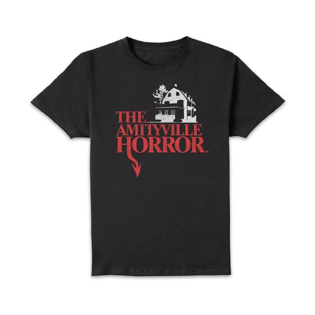 The Amityville Horror Vintage Logo Unisex T-Shirt - Black - XS - Black on Productcaster.