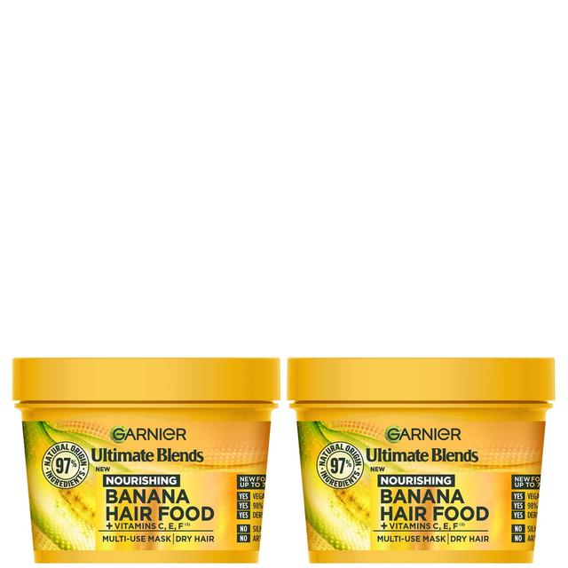 Garnier Ultimate Blends Banana 3-in-1 Dry Hair Mask Duo on Productcaster.