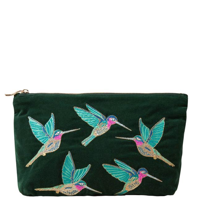 Elizabeth Scarlett Hummingbird Rainforest Everyday Pouch on Productcaster.