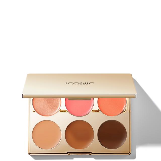 ICONIC London Multi-Use Cream Blush, Bronze and Highlight Palette on Productcaster.