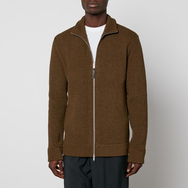 Maison Margiela Cotton-Blend Zipped Cardigan - L on Productcaster.