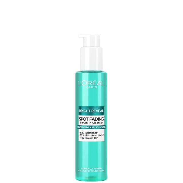 L'Oréal Paris Bright Reveal Spot Fading Serum-in-Cleanser with Niacinamide and Salicylic Acid 150ml on Productcaster.