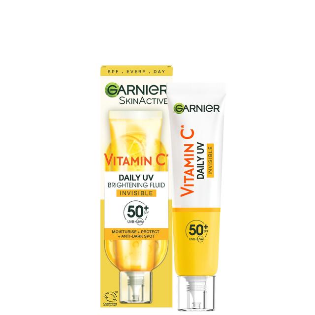 Garnier Vitamin C Daily UV Brightening Fluid Invisible SPF 50+ 40ml on Productcaster.