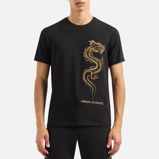 Armani Exchange CNY Cotton T-Shirt - M on Productcaster.