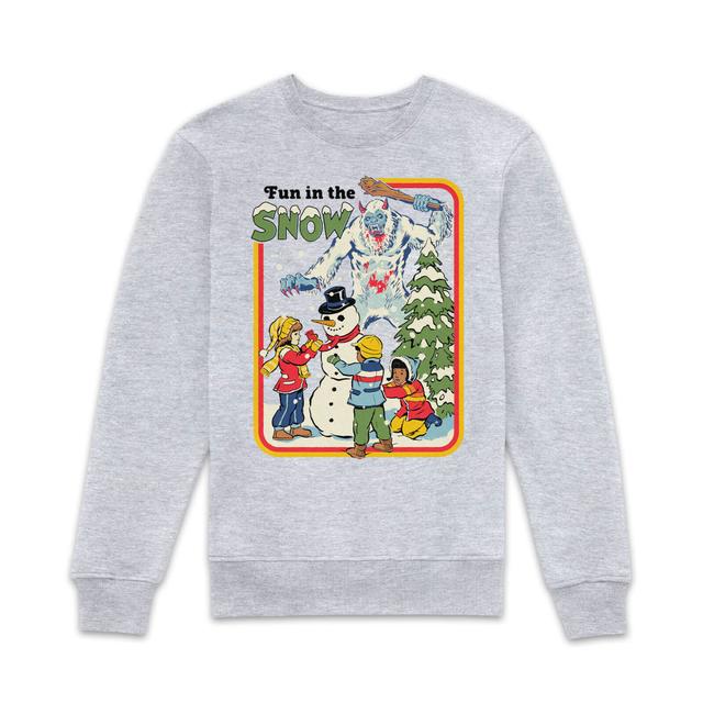 Steven Rhodes Fun In The Snow Sweatshirt - Grey - XXL - Grey on Productcaster.