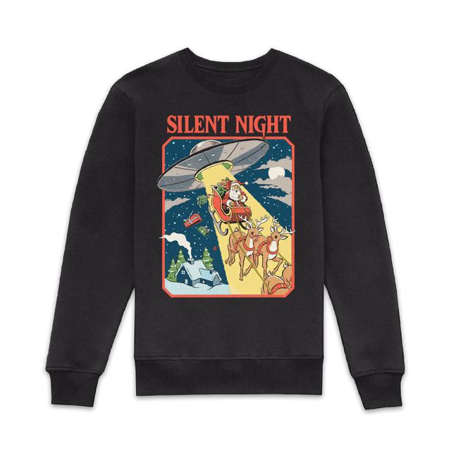 Steven Rhodes Silent Night Jumper - Black - XS - Black on Productcaster.