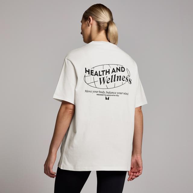 MP Női Health & Wellness Graphic Oversized Póló - Fehér - L-XL on Productcaster.