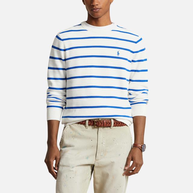 Polo Ralph Lauren Striped Crew Knit Jumper - XL on Productcaster.