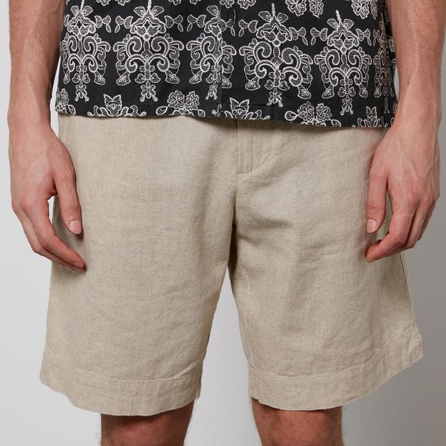 NN.07 Billie Linen and Cotton-Blend Shorts - W36 on Productcaster.