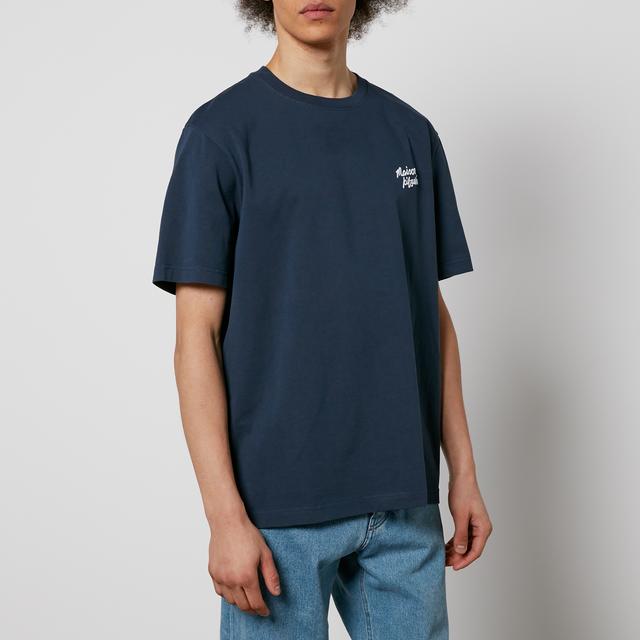 Maison Kitsuné Handwriting Cotton-Jersey T-Shirt - S on Productcaster.