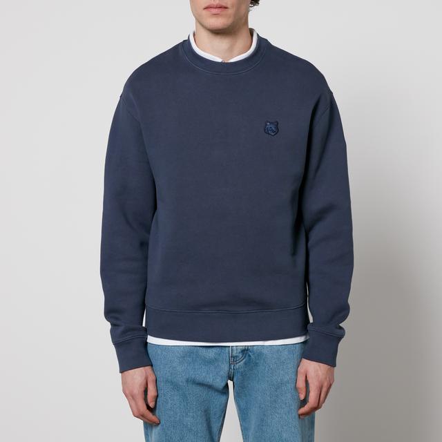 Maison Kitsuné Fox Head Cotton-Jersey Sweatshirt - XL on Productcaster.