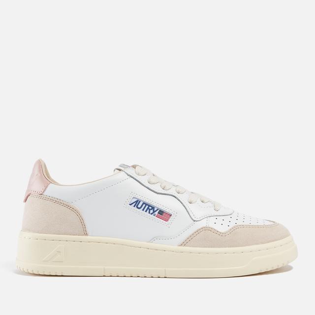 Autry Women's Medalist Leather And Suede Court Trainers - UK 7 on Productcaster.