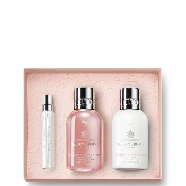 Molton Brown Delicious Rhubarb and Rose Travel Collection on Productcaster.