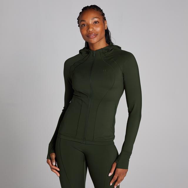 MP Women's Tempo Ultra Hooded Jacket - Forest Green - XL on Productcaster.