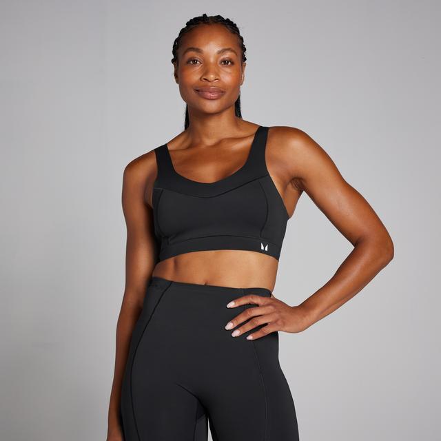 MP Women's Tempo Ultra Bonded Sports Bra - Black - M on Productcaster.