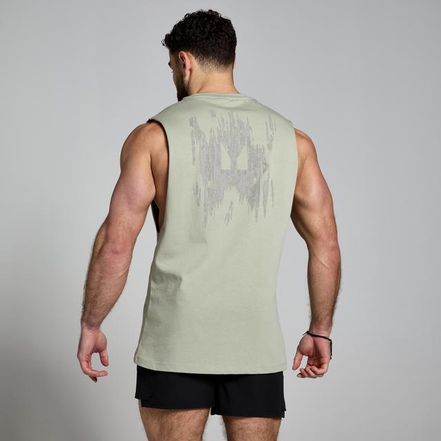 MP Men's Clay Graphic Tank - Sea Grass - XS on Productcaster.