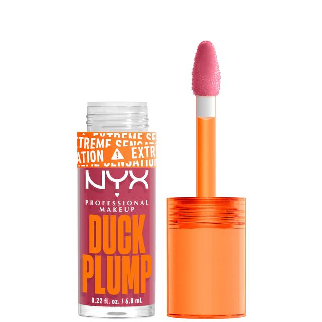 NYX Professional Makeup Duck Plump Lip Plumping Gloss (Various Shades) - Strike a Rose on Productcaster.