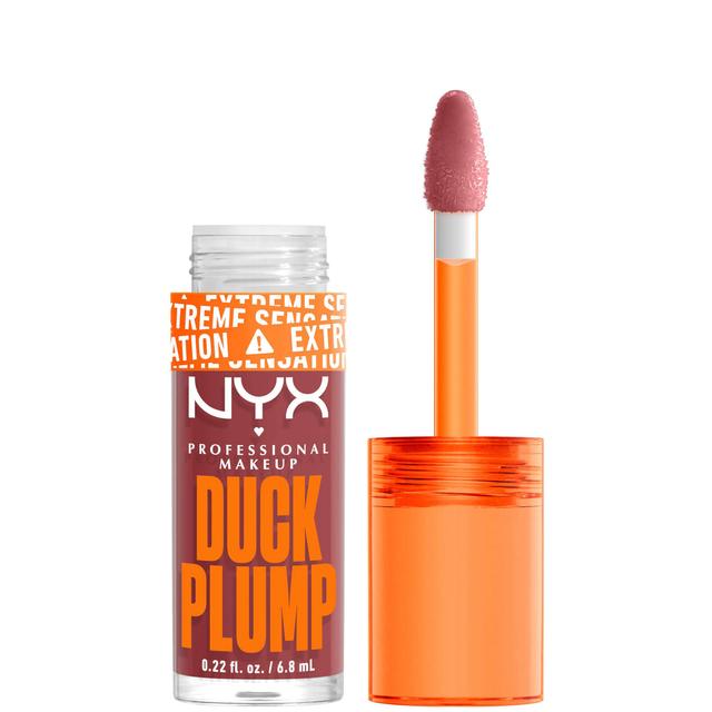 NYX Professional Makeup Duck Plump Lip Plumping Gloss (Various Shades) - Mauve Out My Way on Productcaster.