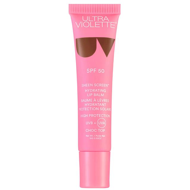 Ultra Violette Sheen Screen Hydrating SPF50 Lip Balm 15ml (Various Shades) - Choc Top on Productcaster.