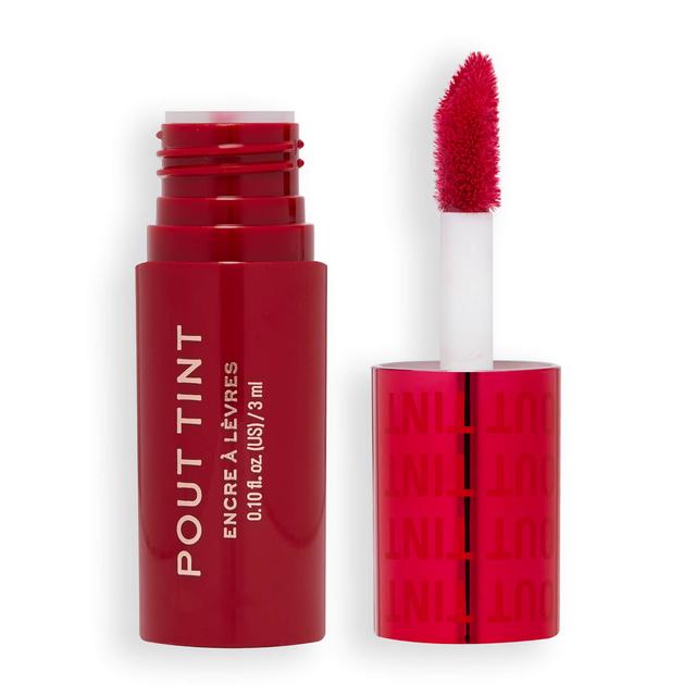 Makeup Revolution Pout Tint 3ml (Various Shades) - Sizzlin Red on Productcaster.