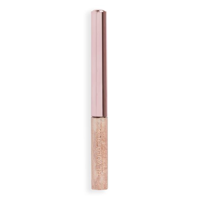 Revolution Super Flick Liquid Eyeliner 2.4ml (Various Shades) - Rose Gold on Productcaster.