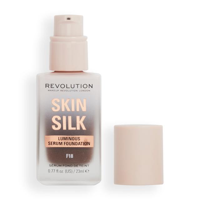 Revolution Skin Silk Serum Foundation 23ml (Various Shades) - F18 on Productcaster.