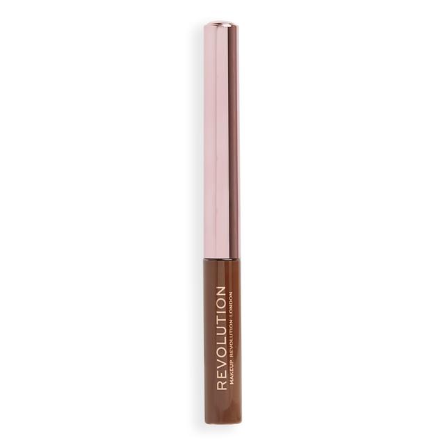 Revolution Super Flick Liquid Eyeliner 2.4ml (Various Shades) - Brown on Productcaster.