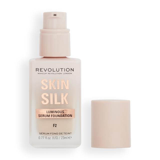 Makeup Revolution Silk Serum Foundation 23ml (Various Shades) - F2 on Productcaster.