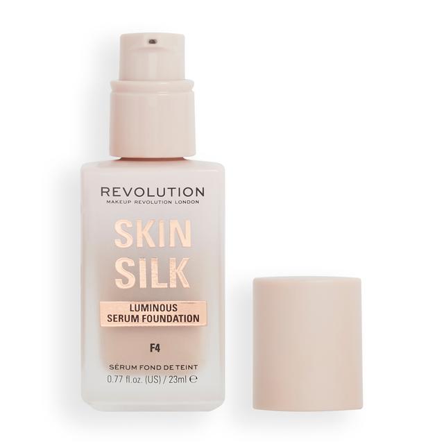 Revolution Skin Silk Serum Foundation 23ml (Various Shades) - F4 on Productcaster.