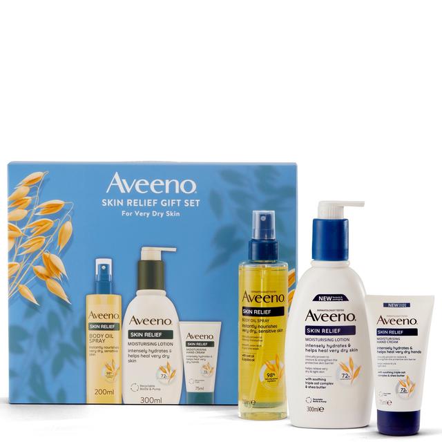 Aveeno Body Skin Relief Gift Set on Productcaster.