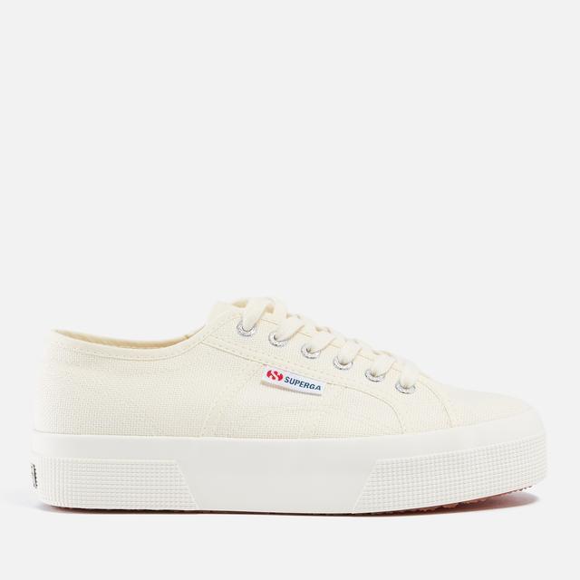 Superga Women's 2740 Canvas Platform Trainers - UK 5 on Productcaster.