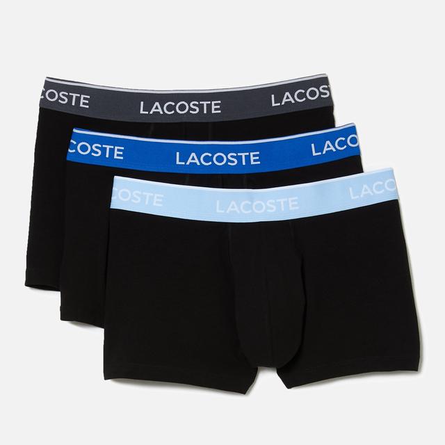 Lacoste 3 Pack Cotton-Blend Boxer Trunks - L on Productcaster.