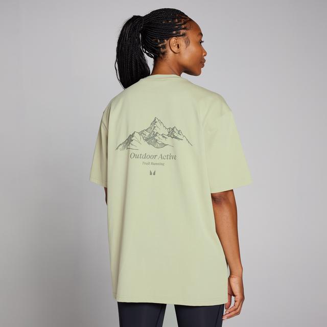 T-shirt oversize MP Velocity pour femmes – Sauge chaud - XXS - XS on Productcaster.