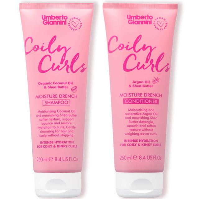 Umberto Giannini Coily Curls Shampoo and Conditioner Duo on Productcaster.