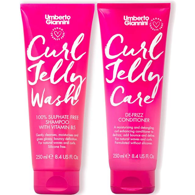 Umberto Giannini Curl Jelly Shampoo and Conditioner Duo on Productcaster.